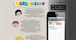 Desktop Screenshot of kidganizer.com